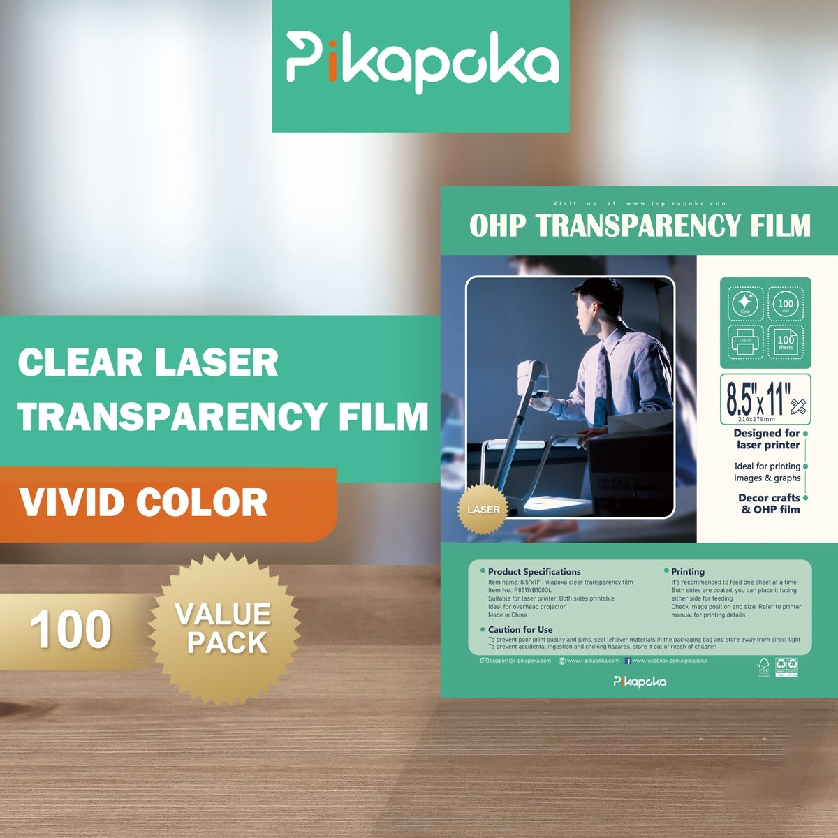 Transparency Film for Laser Printers